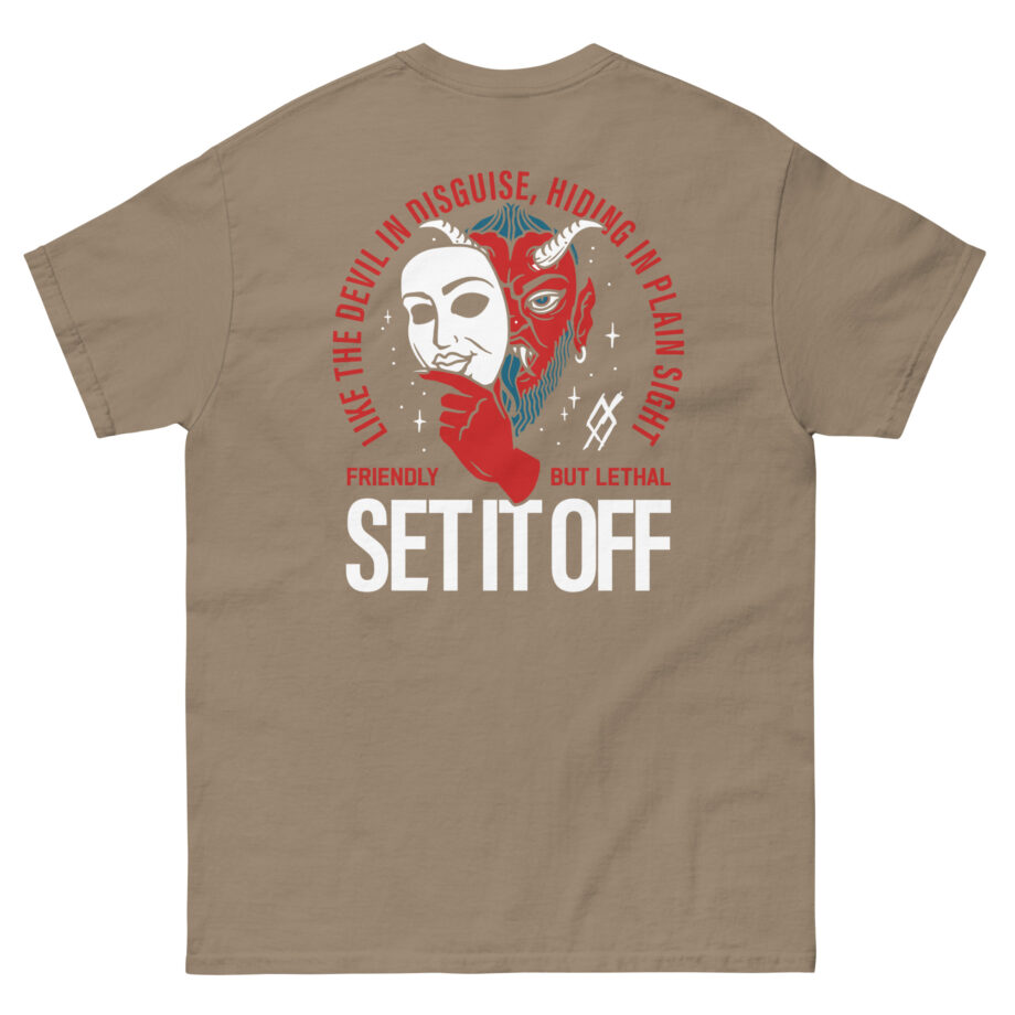 Set It Off Devil Mask Unisex classic tee