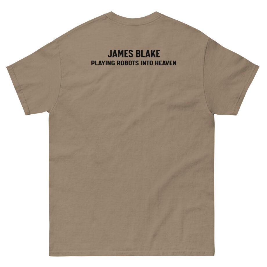 James Blake Playing Robots Into Heaven Robot Unisex classic tee