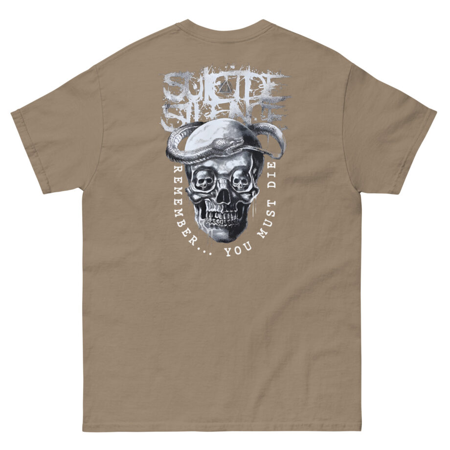 Suicide Silence Rymd Snake Skull Unisex classic tee