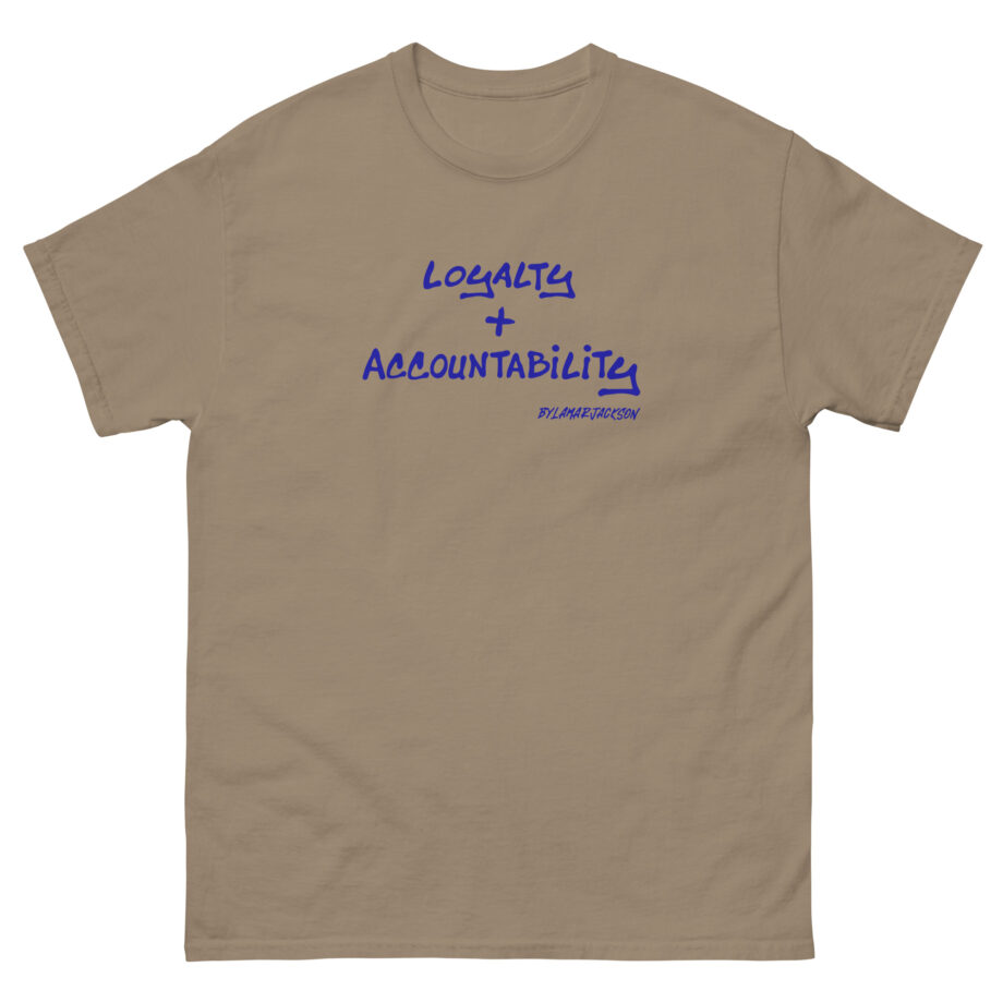 The Prodigy Loyalty + Accountability Unisex classic tee