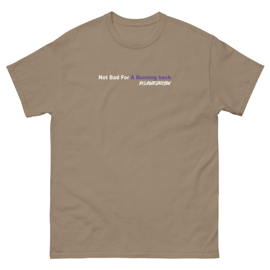The Prodigy Not Bad for a Running Back Unisex classic tee
