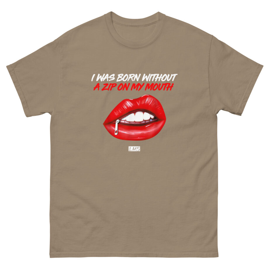 Little Mix I Was Born Without a Zip on My Mouth Unisex classic tee
