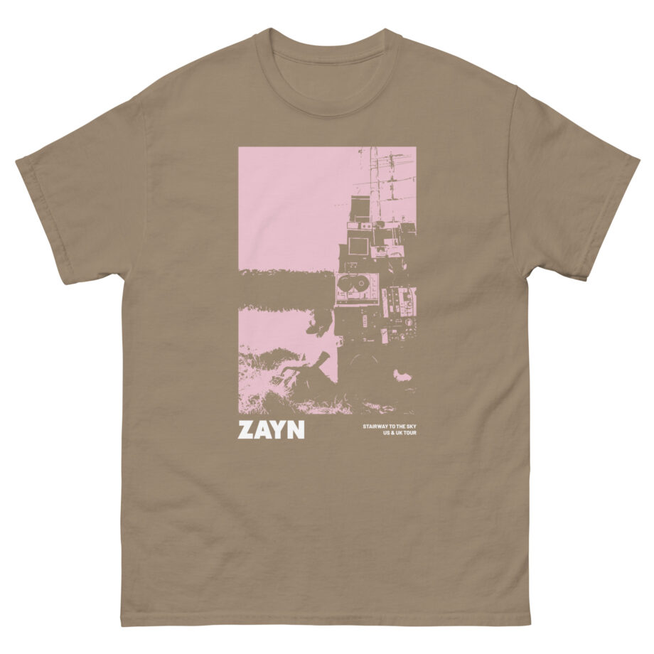 Zayn Malik Antenna Itin Faded Unisex classic tee