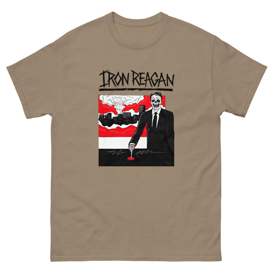Iron Reagan Finger On The Button Unisex classic tee