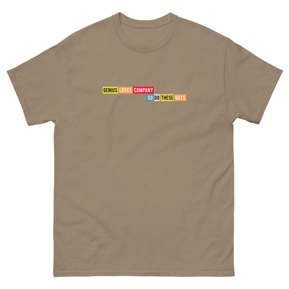 Smartless Genius Loves These Guys Unisex classic tee