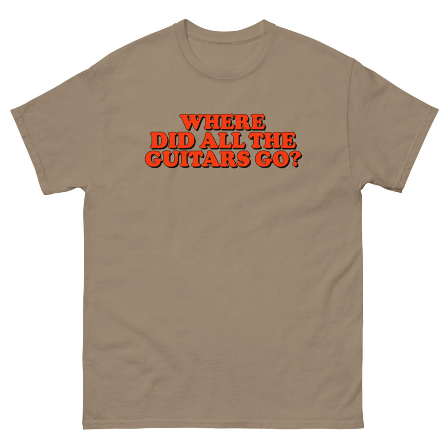Mcfly Where Did All The Guitars Go? Unisex classic tee