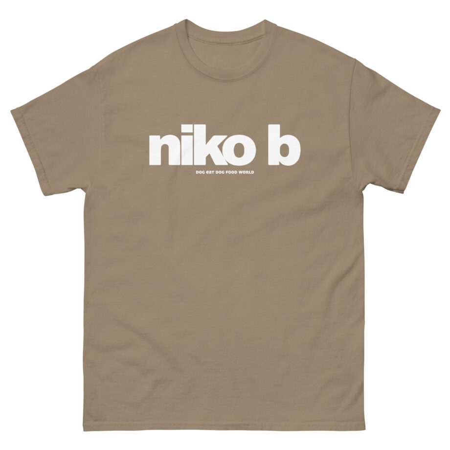 Niko B Dog Eat Dog Food World Unisex classic tee