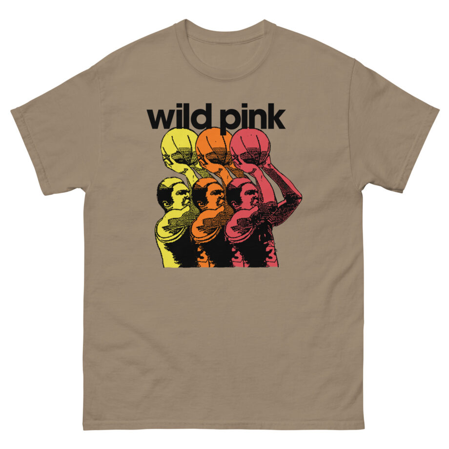 Wild Pink Basketball Unisex classic tee