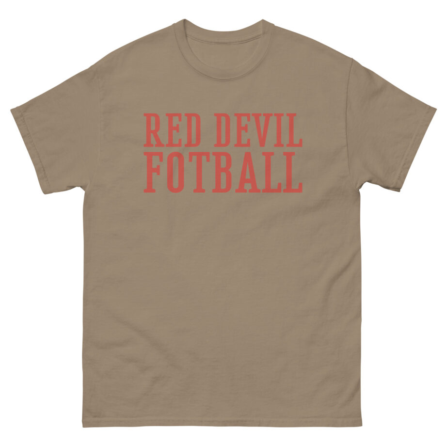 Shaboozey Red Devil Football Unisex classic tee
