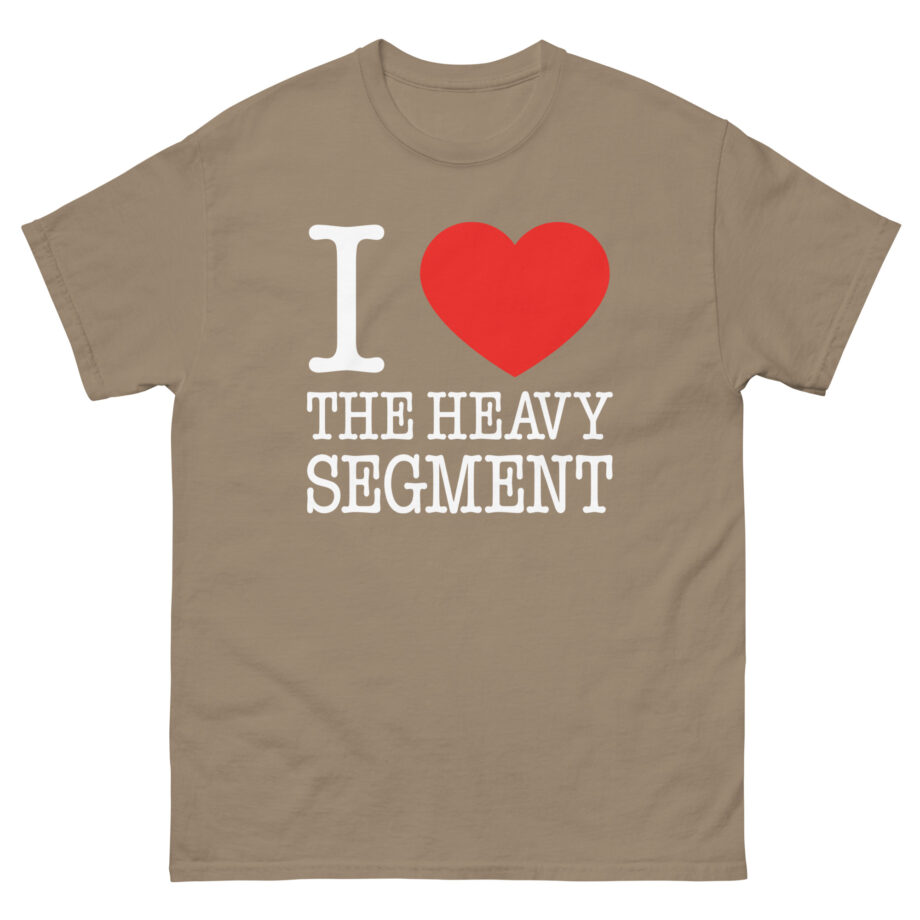 Ymh I Heart the Heavy Segment Unisex classic tee