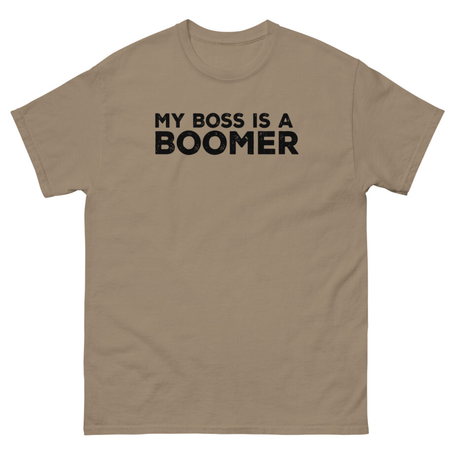 Kat Timpf My Boss is a Boomer Unisex classic tee