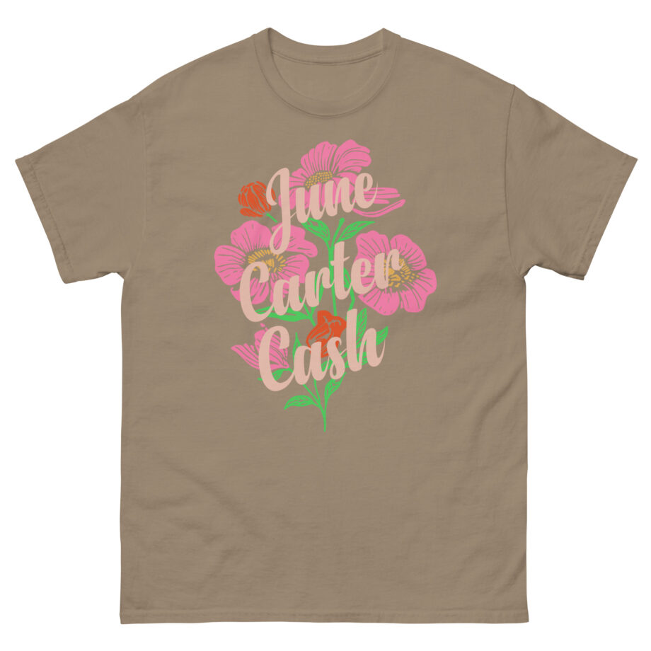 Johnny Cash June Carter Cash Flowers Unisex classic tee