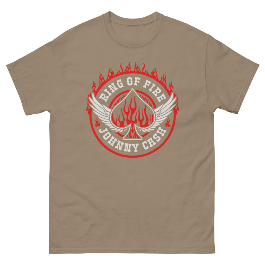Johnny Cash Ring of Fire Unisex classic tee