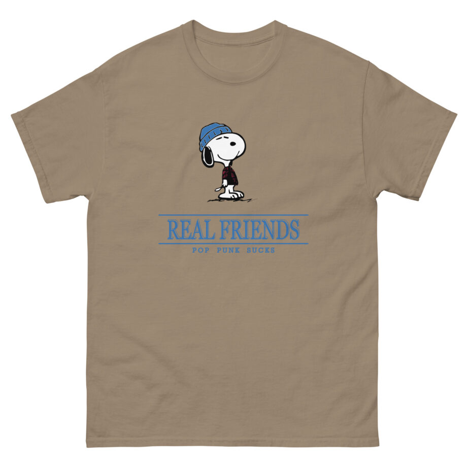 Real Friends Pup Punk Sucks Unisex classic tee