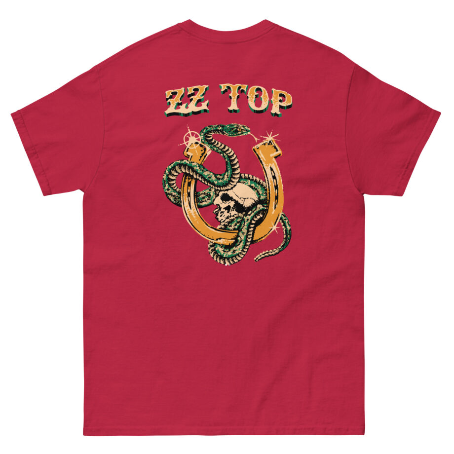 Zz Top Snake Skull Unisex classic tee