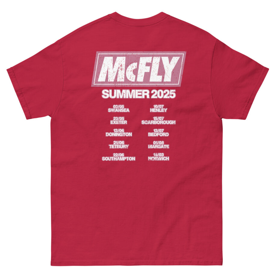 Mcfly Summer 2025 Tour Unisex classic tee