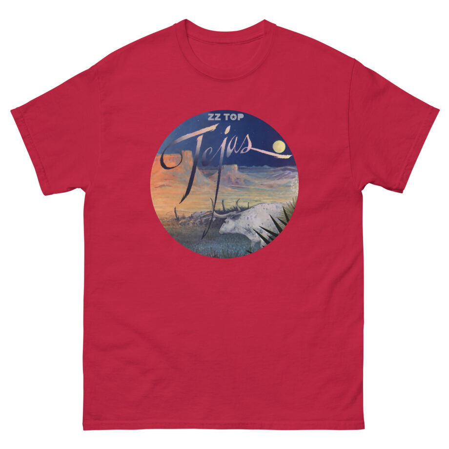 Zz Top 1976 Tejas Beige Unisex classic tee