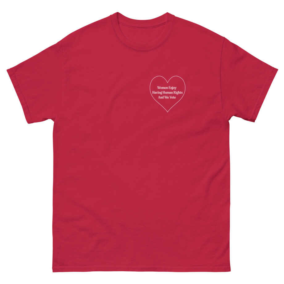 But Her Emails Women Enjoy Human Rights and We Vote Unisex classic tee