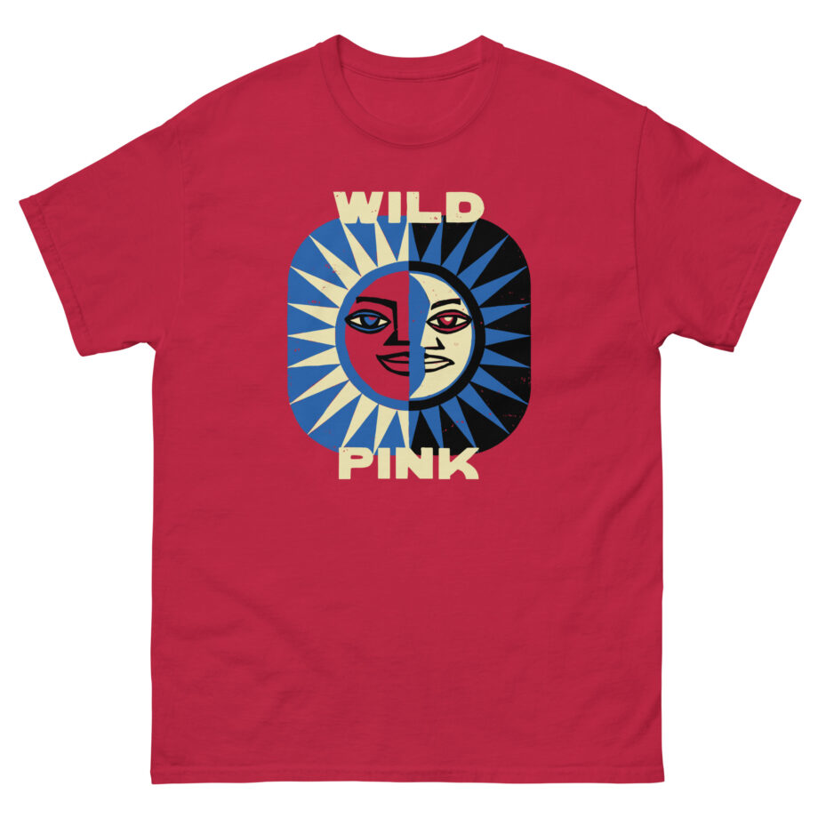 Wild Pink Sun Moon Unisex classic tee