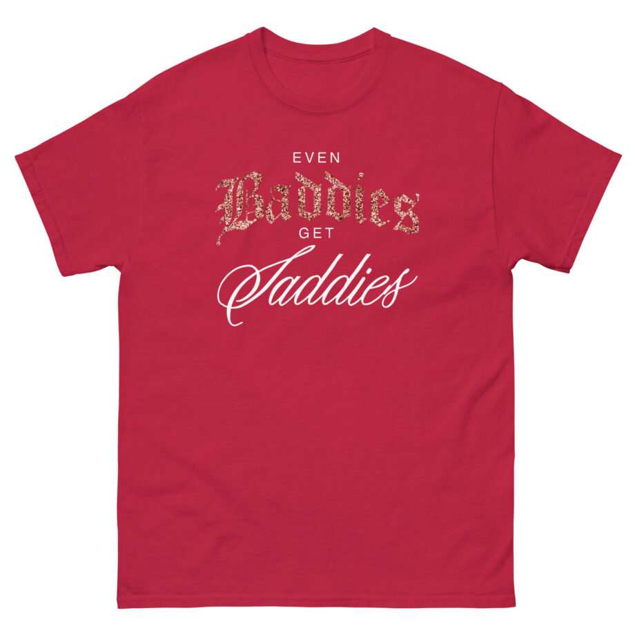 Joe Jonas Even Baddies Get Saddies Unisex classic tee
