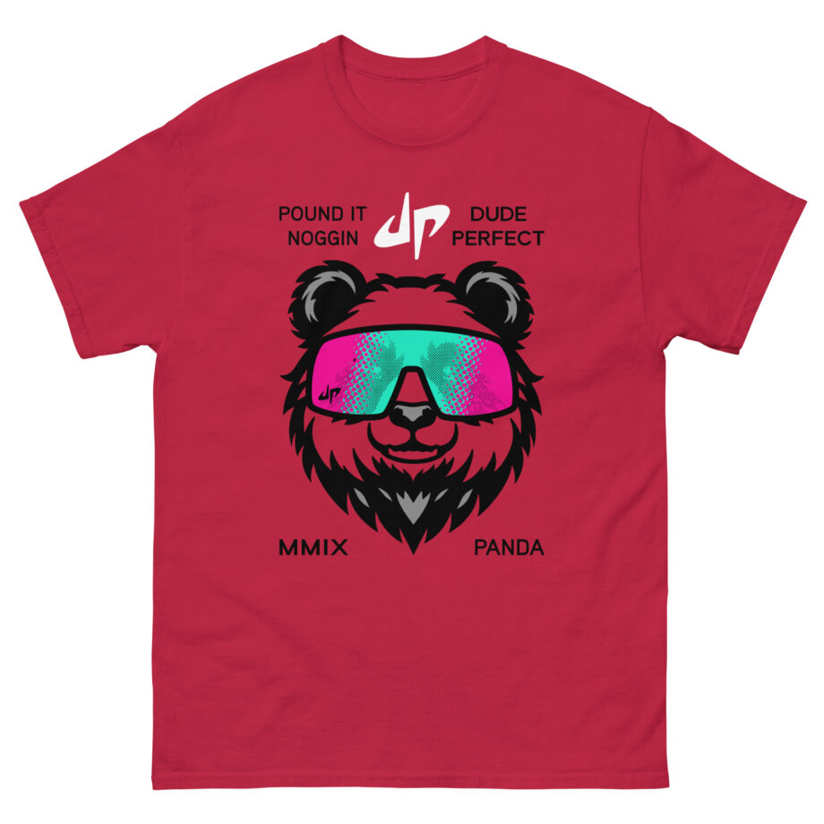 Dude Perfect Drippy Panda Unisex classic tee