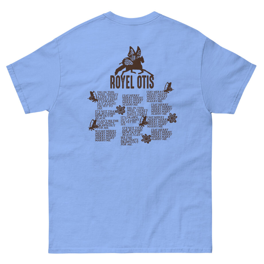 Royel Otis Mary Marry Me Faded Powder Unisex classic tee