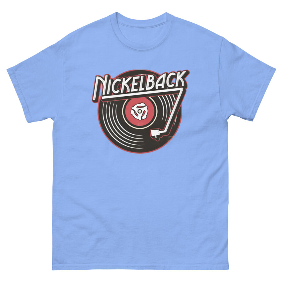 Nickelback Record Natural Ringer Unisex classic tee