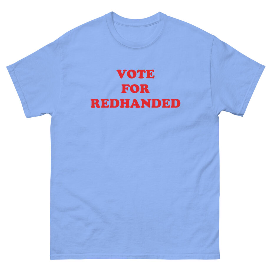 Red handed for Vote Unisex classic tee