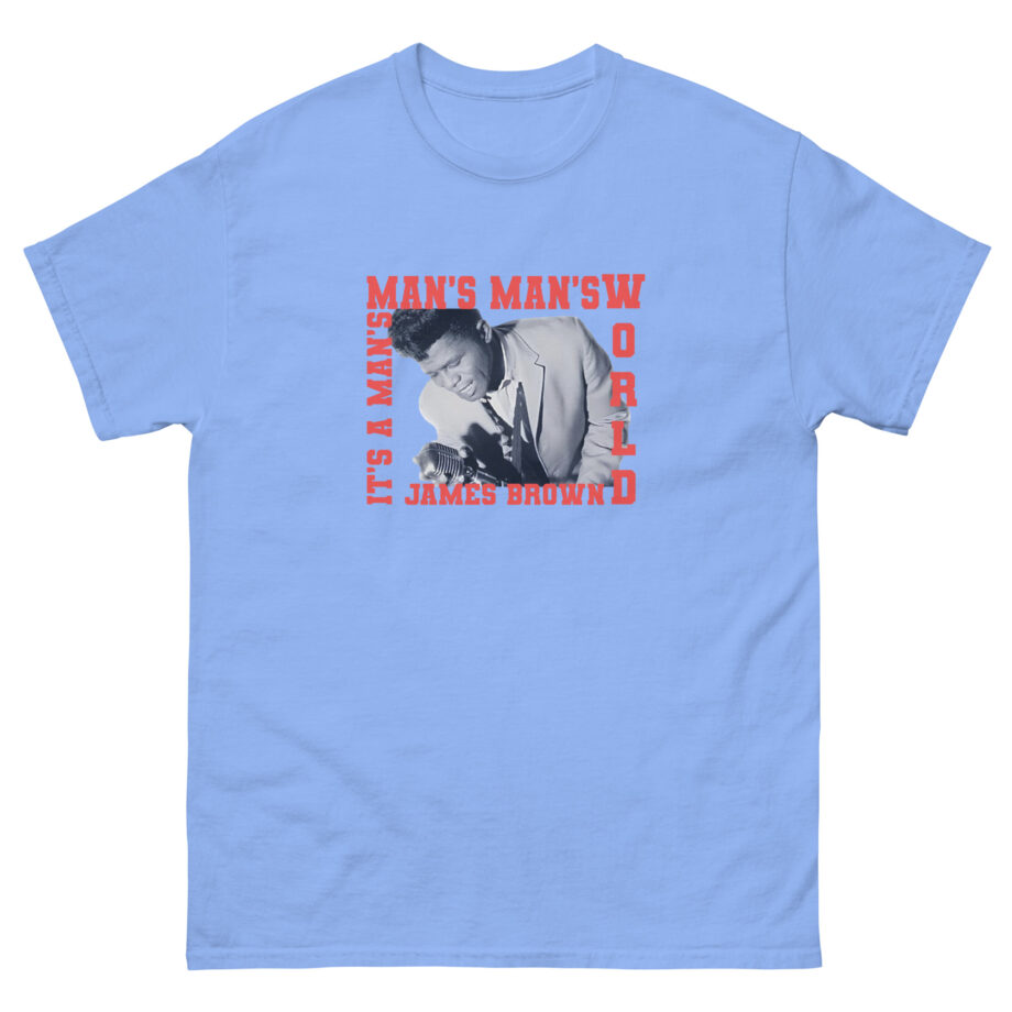 James Brown It's a Man's World Square Unisex classic tee