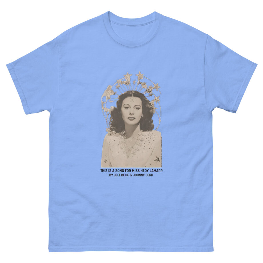 Jeff Beck for Miss Hedy Lamarr Unisex classic tee