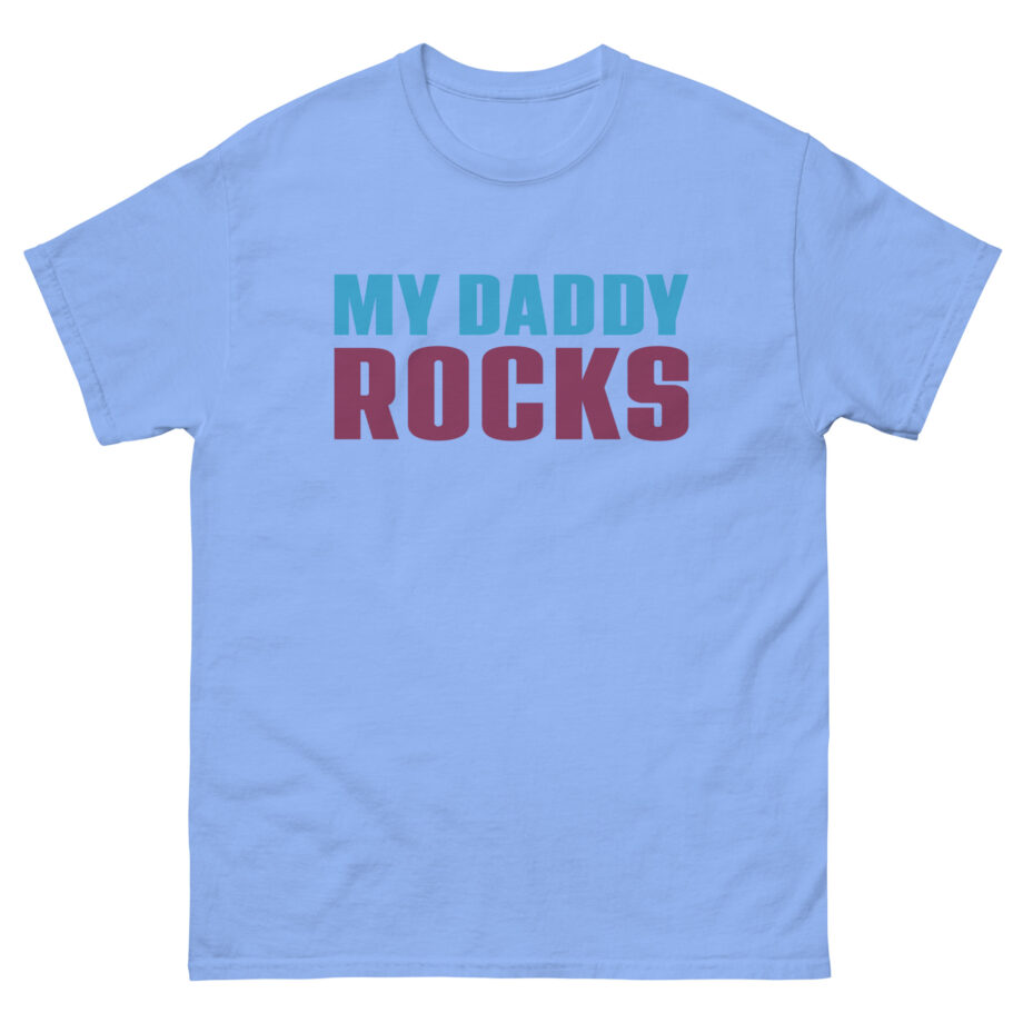 JLS My Daddy Rocks Unisex classic tee