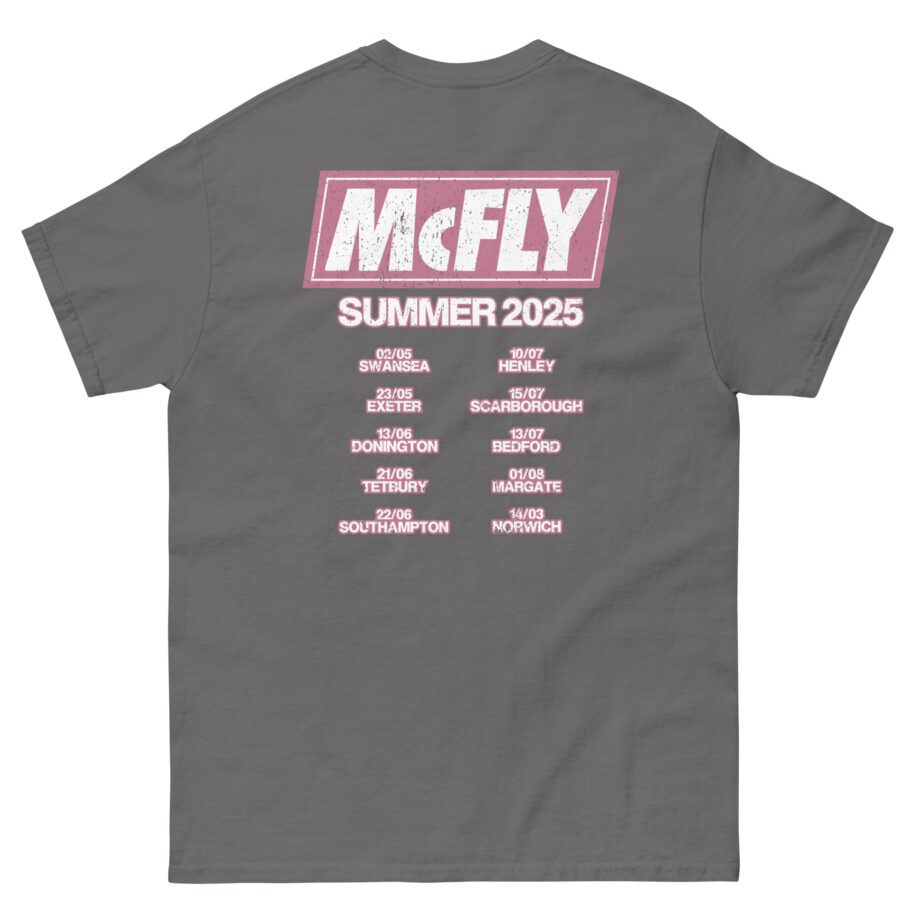 Mcfly Summer 2025 Tour Unisex classic tee