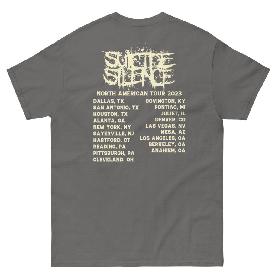 Suicide Silence Rymd Cover Tour 2023 Unisex classic tee