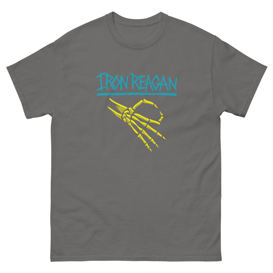 Iron Reagan Skeleton Hand Unisex classic tee