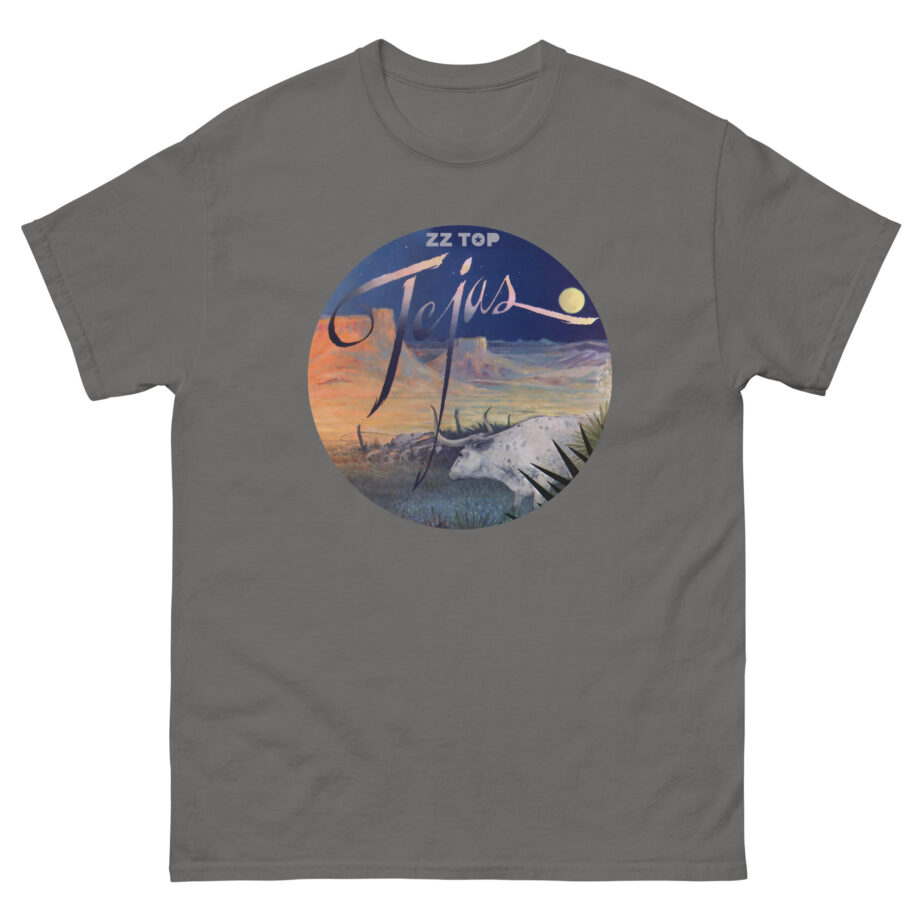 Zz Top 1976 Tejas Beige Unisex classic tee
