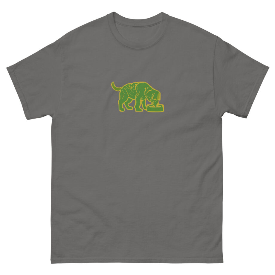 Niko B green pixel dog Unisex classic tee