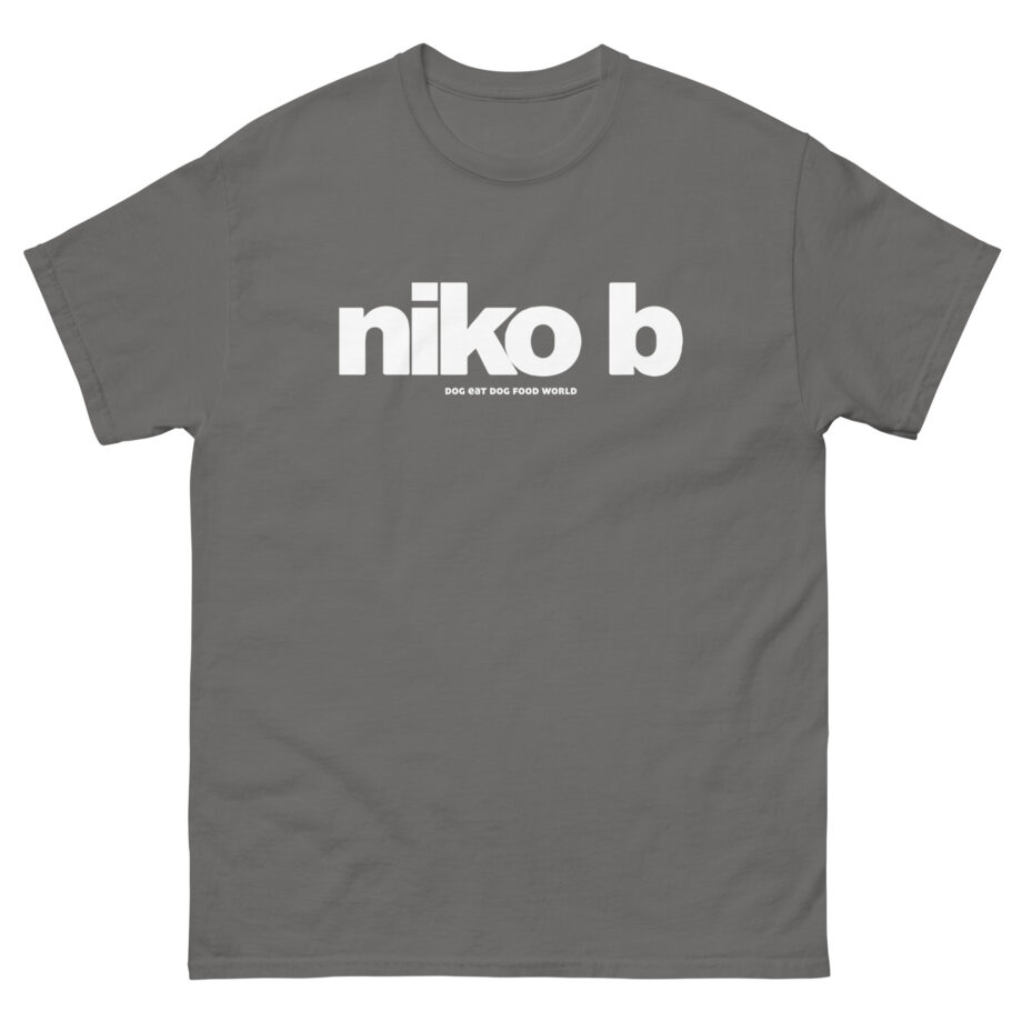 Niko B Dog Eat Dog Food World Unisex classic tee
