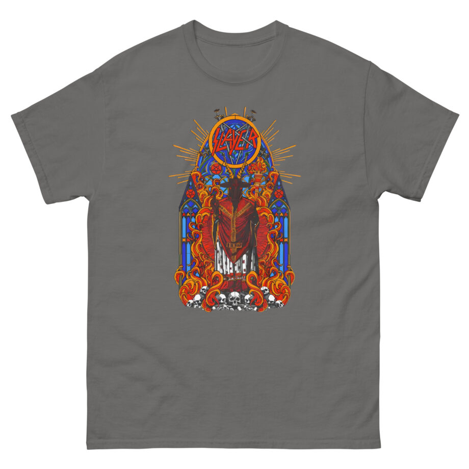 Slayer Goatgod Stained Glass Unisex classic tee