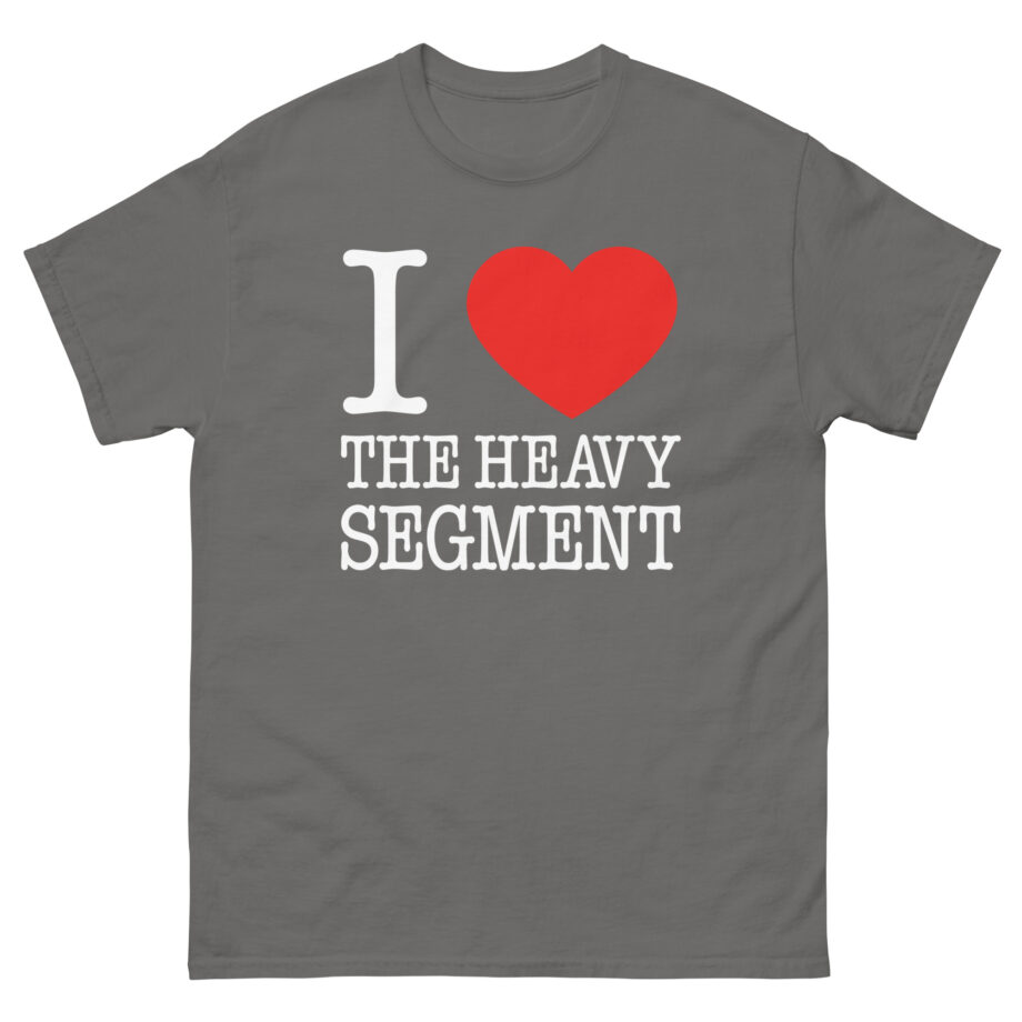 Ymh I Heart the Heavy Segment Unisex classic tee