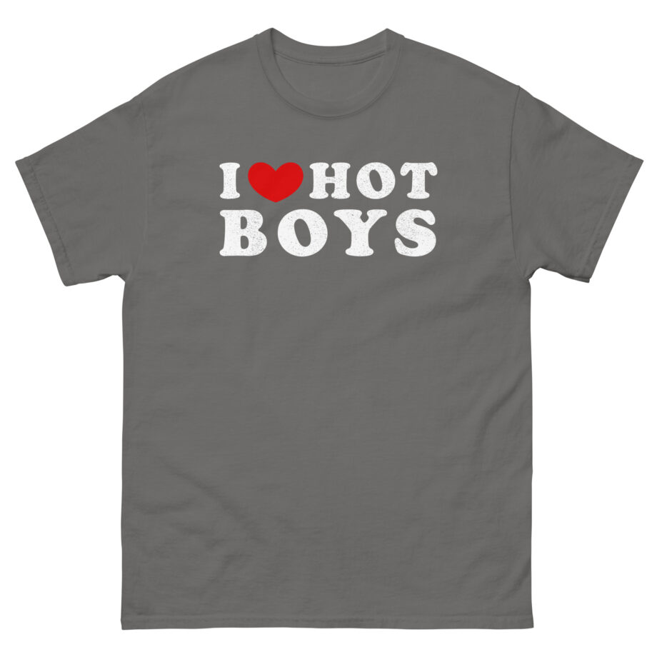 I Love Hot Boys Unisex classic tee