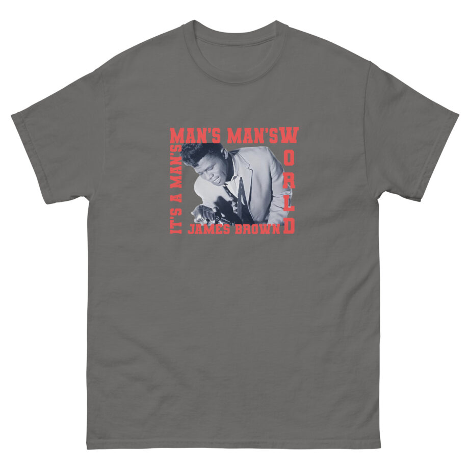 James Brown It's a Man's World Square Unisex classic tee