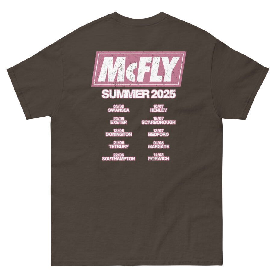 Mcfly Summer 2025 Tour Unisex classic tee
