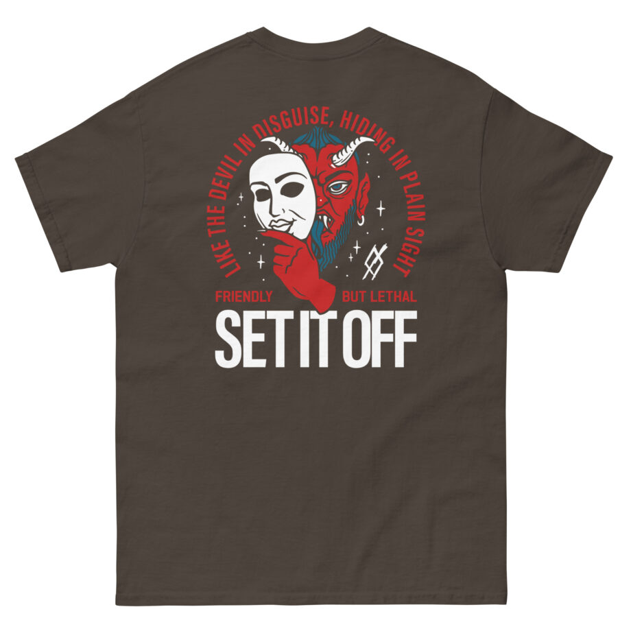 Set It Off Devil Mask Unisex classic tee