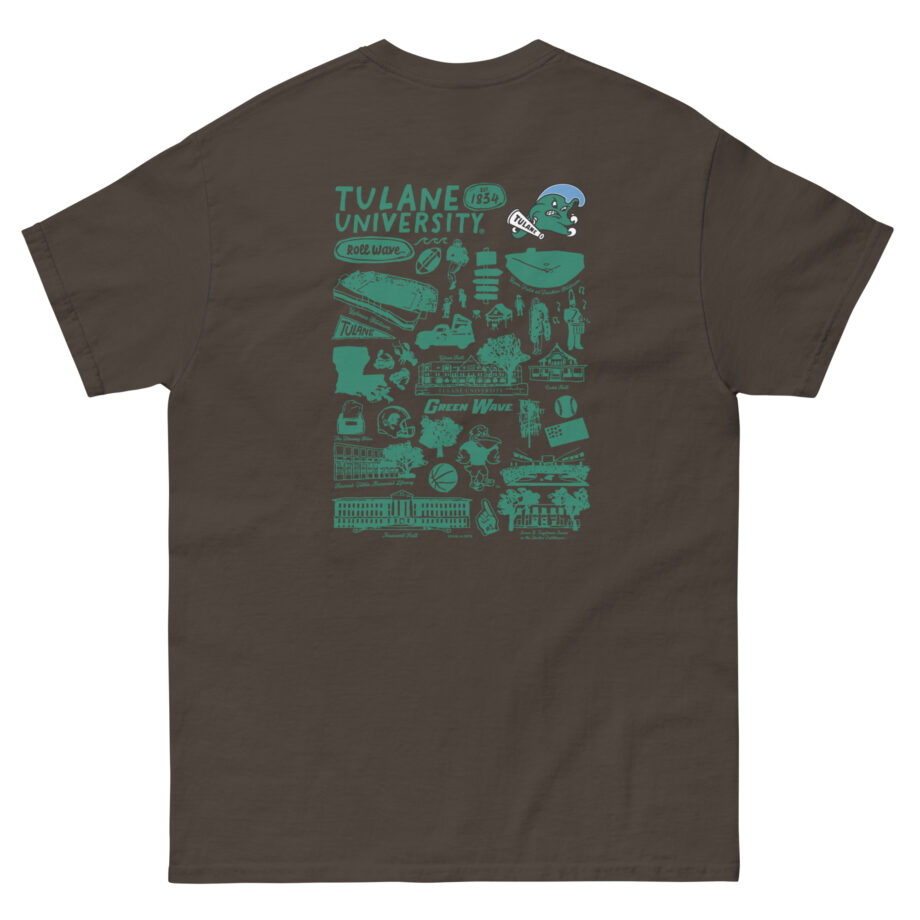 Tulane Impressions Unisex classic tee