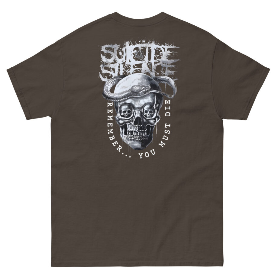 Suicide Silence Rymd Snake Skull Unisex classic tee