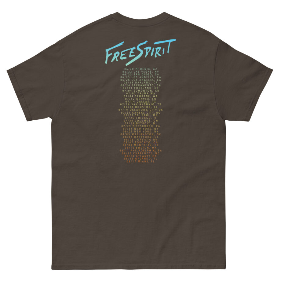 Khalid Free Spirit Tour Gradient Unisex classic tee