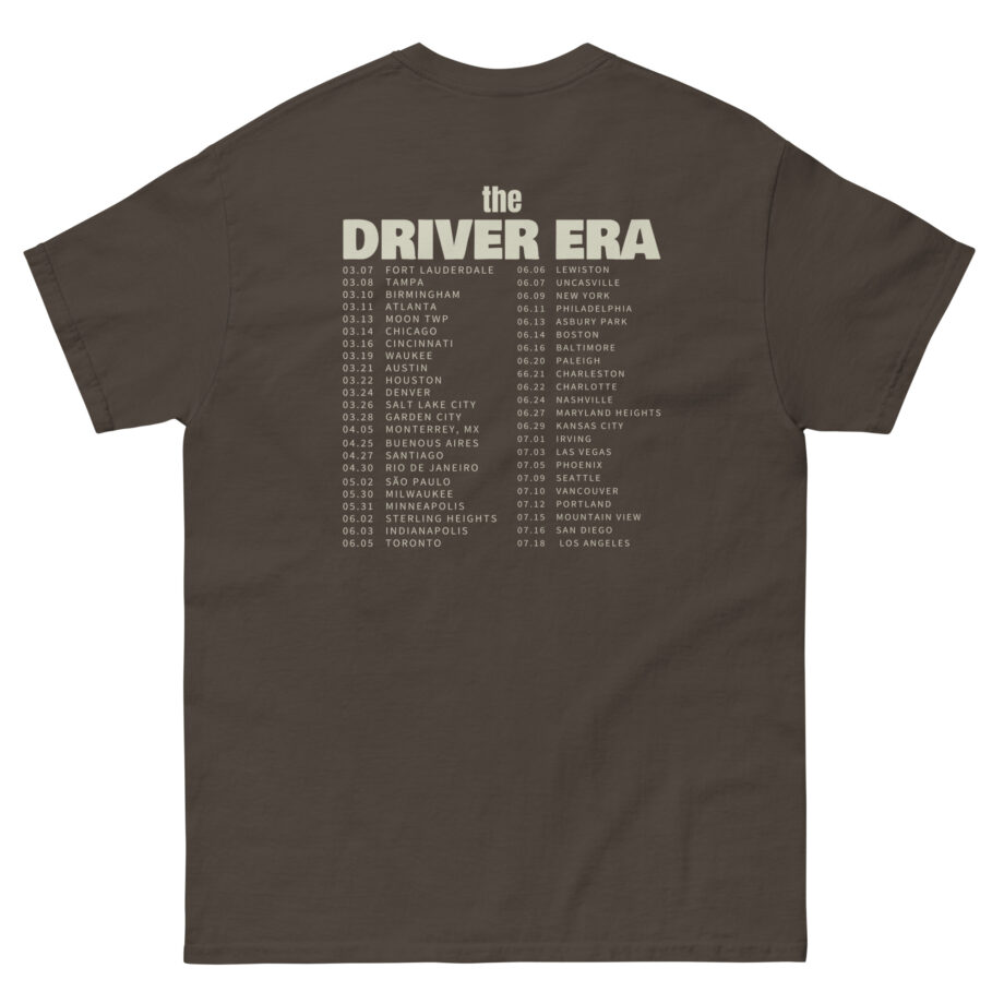Driver Era Groovy Logo Tour Unisex classic tee