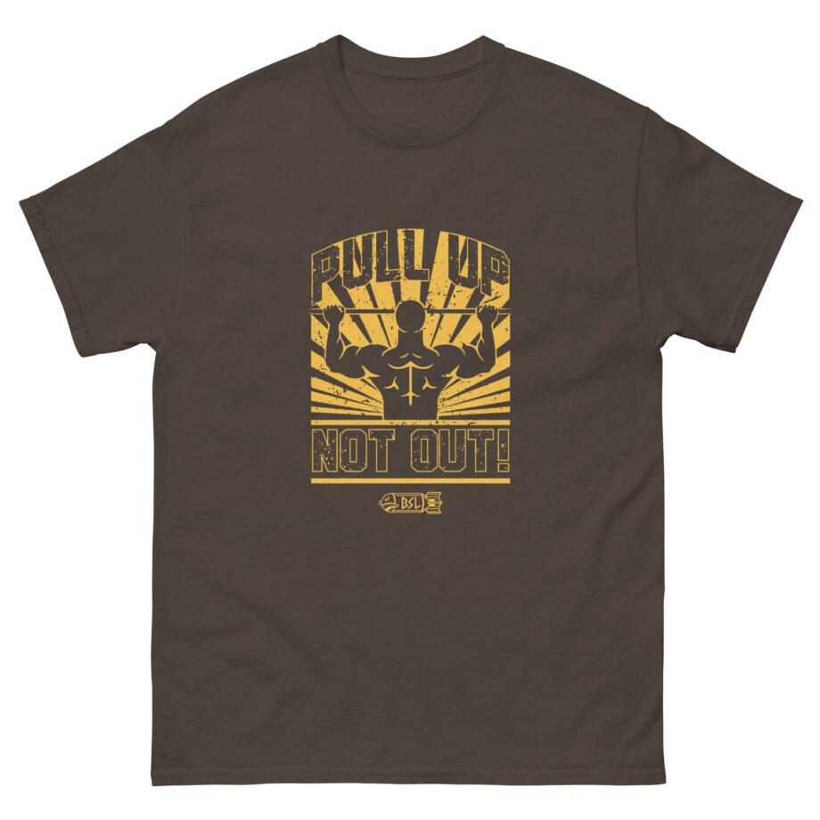 Dom Shred Pull Up Not Out Unisex classic tee