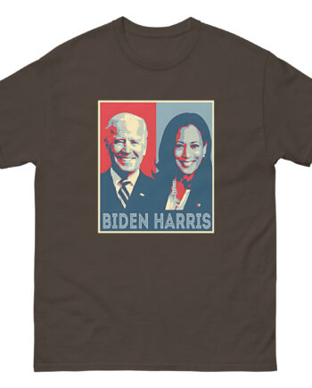 Political Biden Harris Poster Joe Biden Kamala Harris Unisex classic tee
