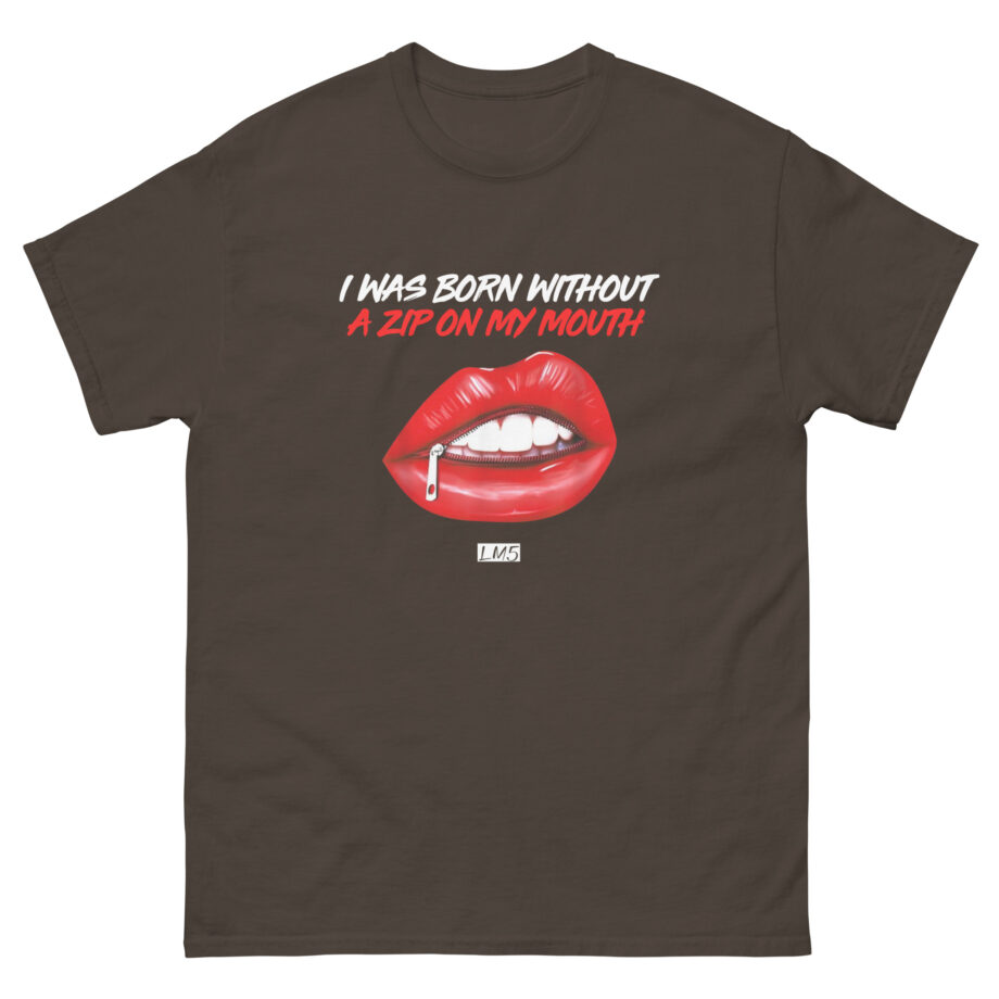 Little Mix I Was Born Without a Zip on My Mouth Unisex classic tee